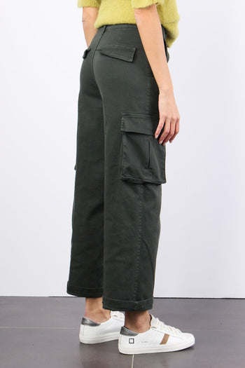 Pantalone Cargo Tasconato Militare - 6