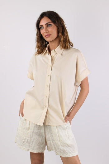 Camicia Over Squadrata Chantilly - 2