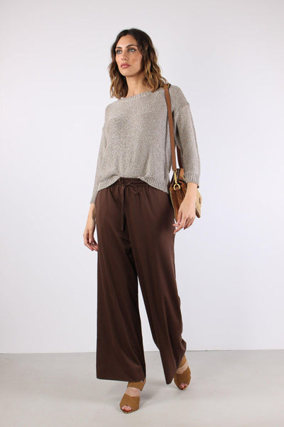 Gelada Maglia M/l Lurex Sand