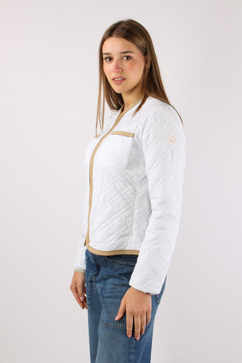 Jalina Giubbotto Trapunta White - 4