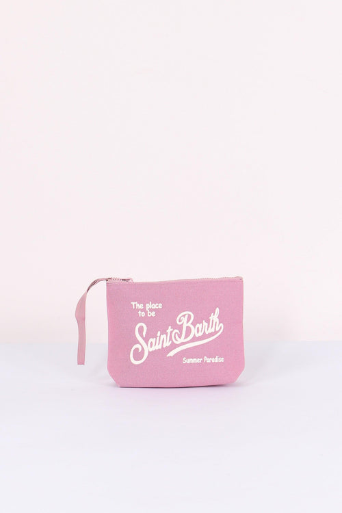 Aline Pochette Canvas Rosa