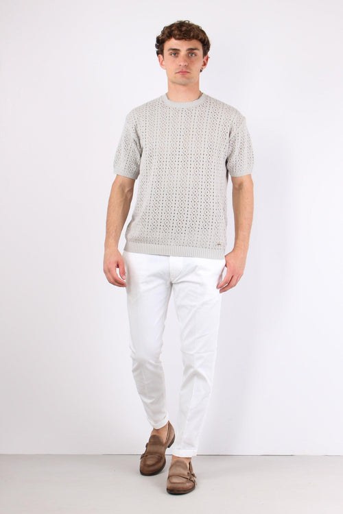 Pantalone Chino Extra Slim Bianco