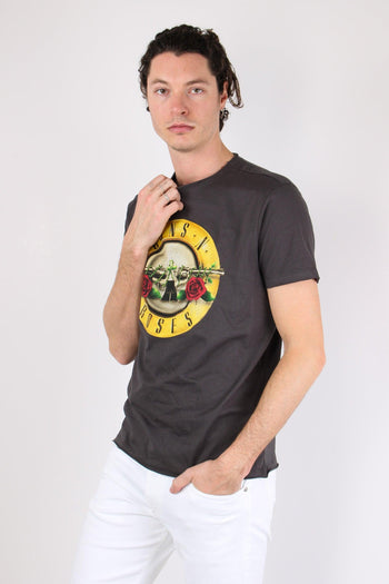 T-shirt Unisex Guns N Roses Grigio - 2