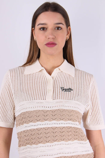 Polo Tricot Riga Beige - 5