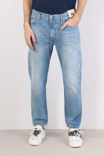 Denim Tapered Relaxed Denim Medio - 2