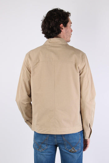 Giubbotto Cotone Zip Sand - 5