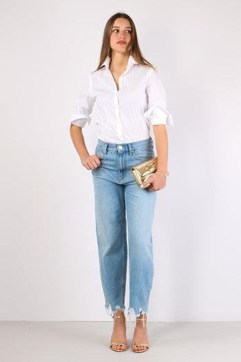 Camicia Slim Cotone Bianco - 7