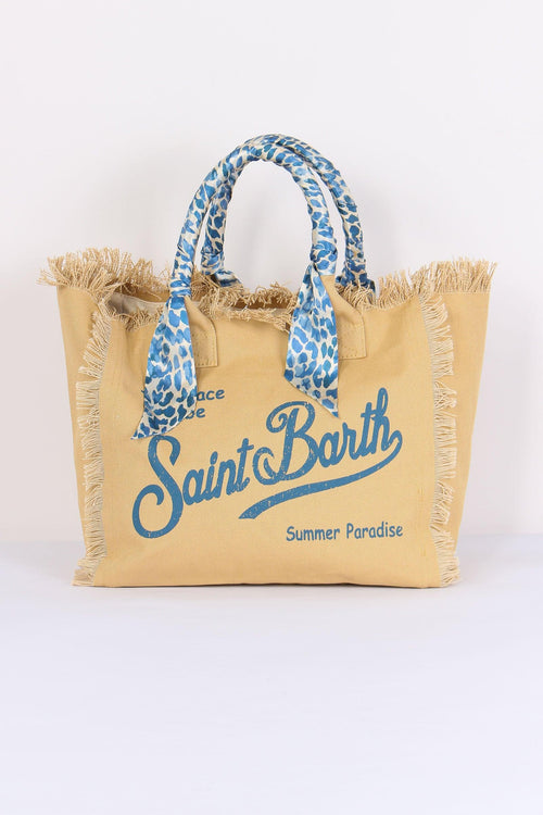 Vanity Foulard Beige/blu