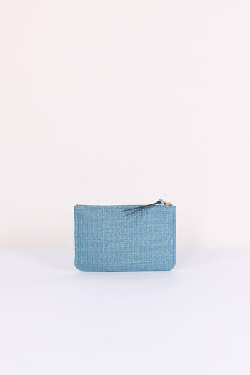 Pochette Rafia Light Blue - 3