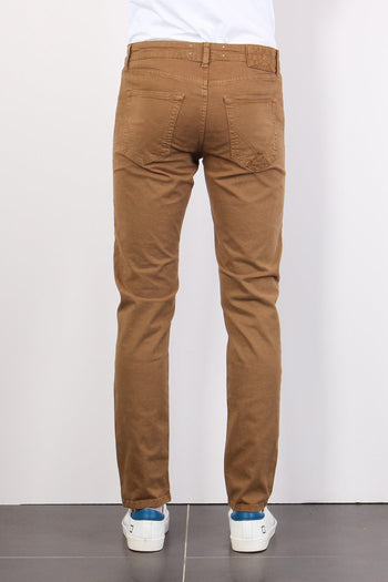 Pantalone 5 Tasche Slim Fit Read Taupe - 4