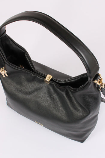 Keira Hobo Grande Tracolla Nero - 5