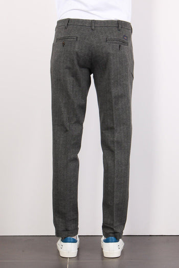 Pantalone Chino Punto Milano Grigio - 3