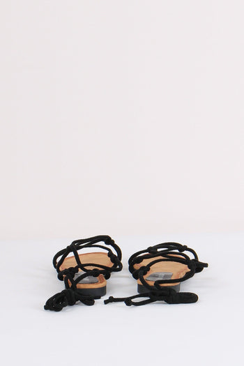 Sandalo Corda Nero - 3