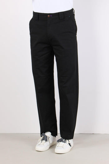 Pantalone Gamba Larga Nero - 8