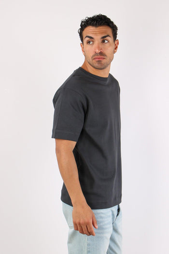 T-shirt Over Jersey Piombo - 6