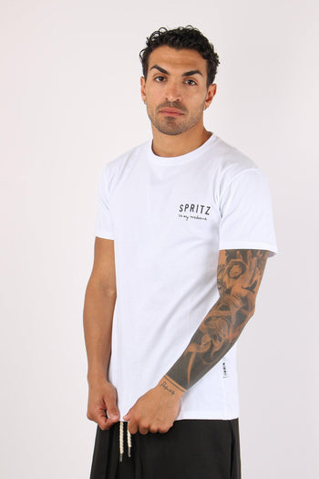 T-shirt Ricamo Spritz Bianco - 3