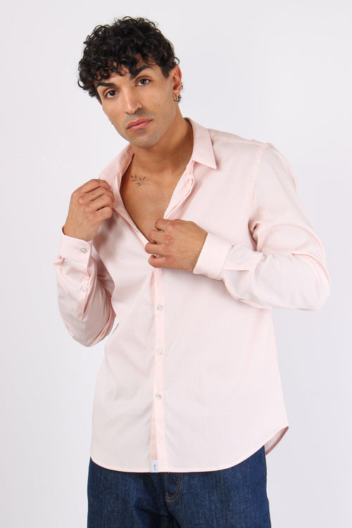 Sport Camicia Basica Rosa