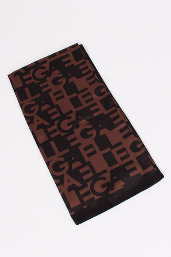 Foulard Multilogo Marrone - 5