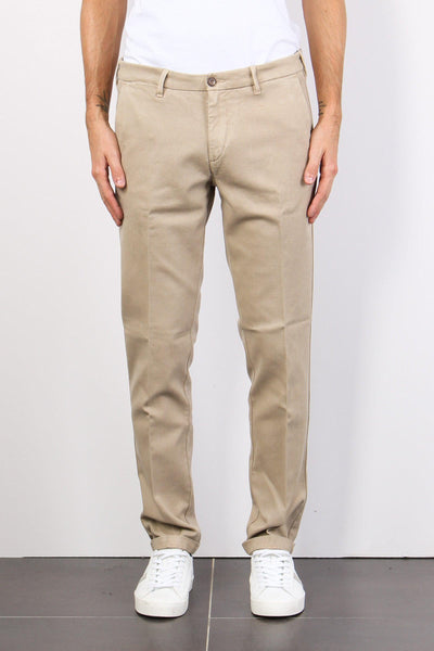 Pantalone Chino Flanella Beige