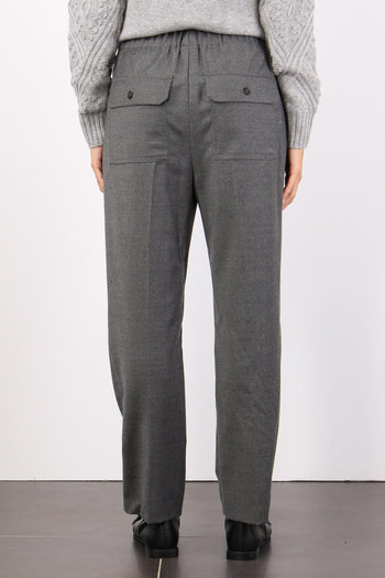 Hateley Pantalone Tasconato Grigio - 3