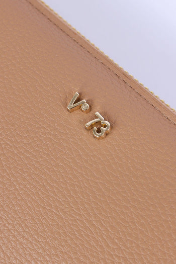 Keira Portafoglio Zip Around Beige - 6