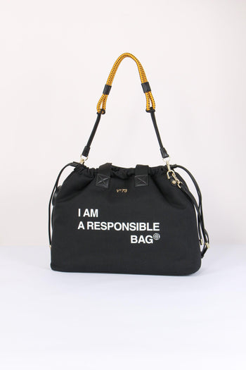 Responsible Sacca Canvas Nero - 5