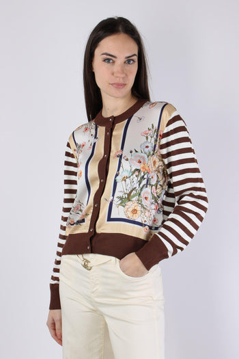 Cardigan Riga Foulard/bisco - 4