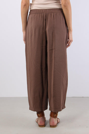Pantalone Barrel Modal Cacao - 4