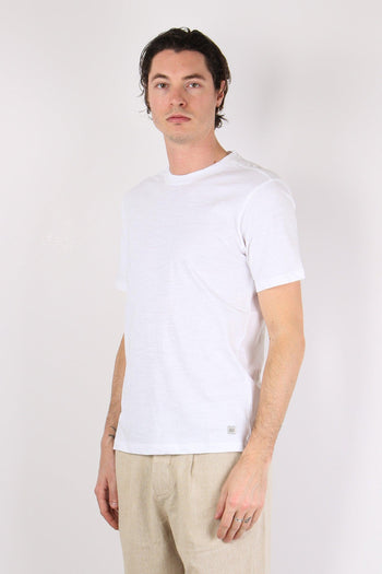T-shirt Girocollo Basica Bianco - 5