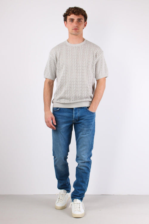 Denim Tapered Denim Medio