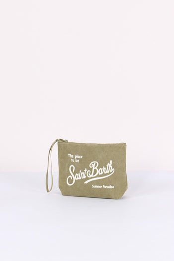 Aline Pochette Canvas Militare - 2