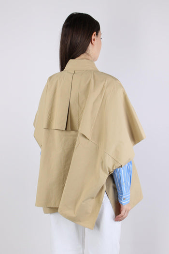 Poncho Trench Sabbia - 5