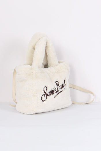 Borsa Ecopelliccia Fur White - 4