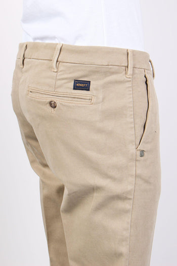 Pantalone Chino Flanella Beige - 6