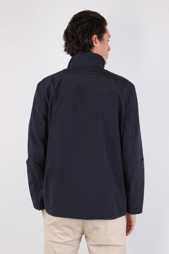 Feel Jacket Nylon Gancio Blu - 4