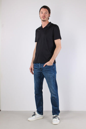 Polo Jersey Nero - 2