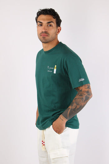 T-shirt Scritta Ricami Tonica - 2