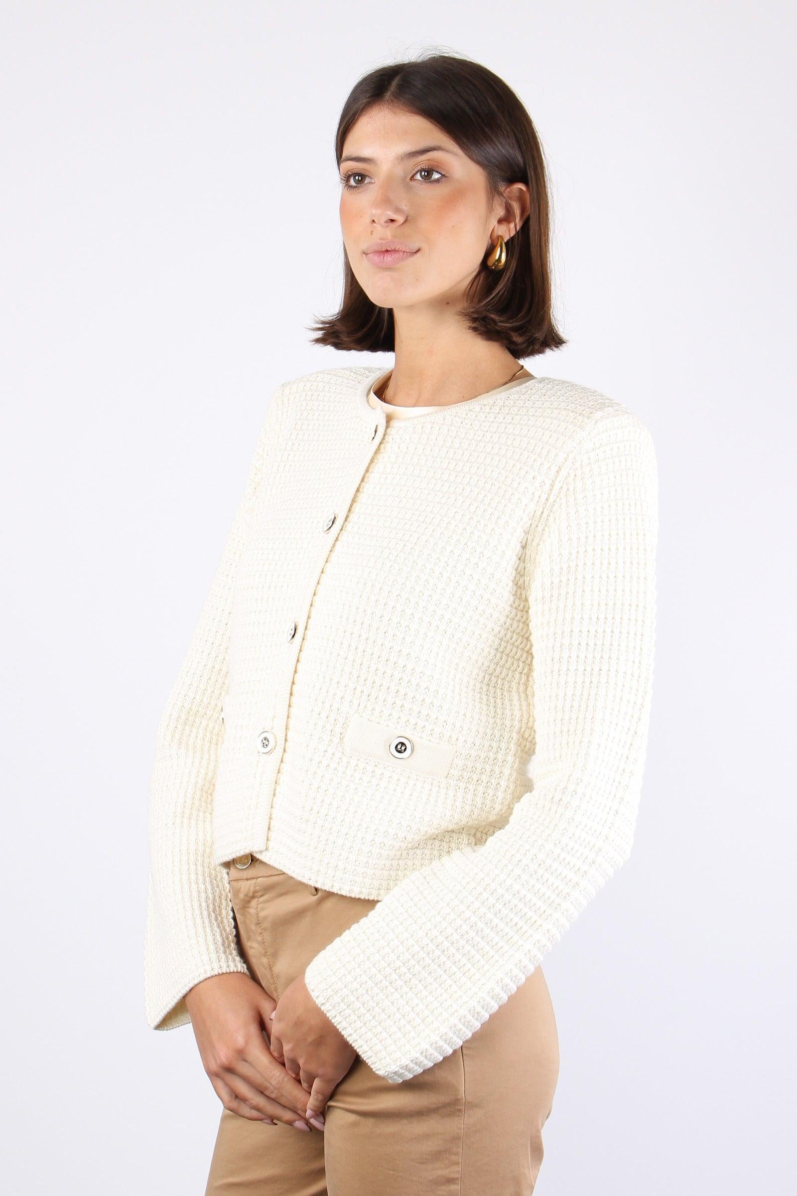 Liu Jo Giacche Corte Tipo Chanel LIU JEANS Giacca In Bouclè DONNA