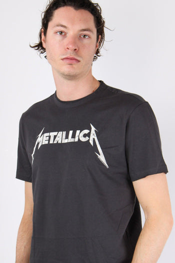 T-shirt Unisex Metallica Grigio - 6