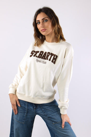 Felpa Scritta Bianco - 2