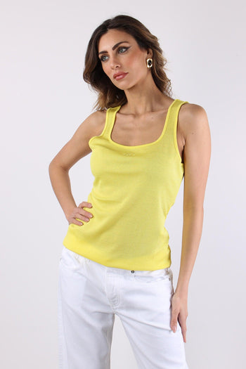 Canotta Lurex Logo Jasmine - 2