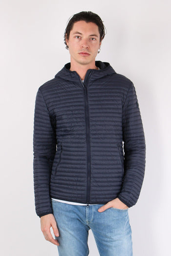 Piumino Cappuccio 100 Grammi Navy - 2