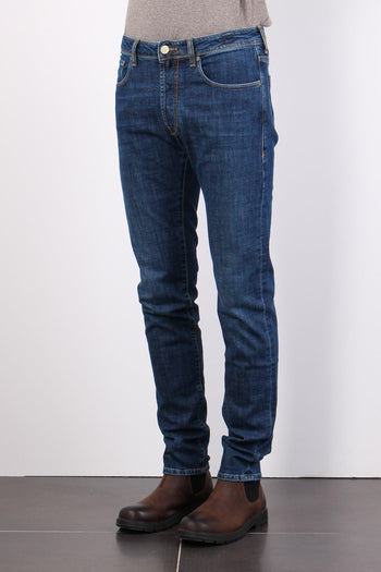 Denim Slim Denim Scuro - 5