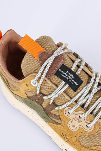 Sneakers Yamano Suede Canvas Kaki/military - 7