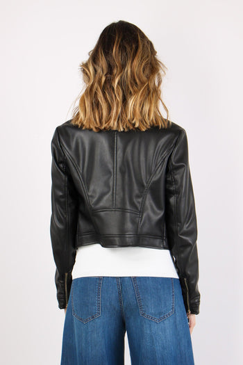 Minchir Chiodo Ecopelle Black - 4