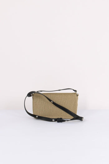 Tracolla Logo Canvas Oro - 3