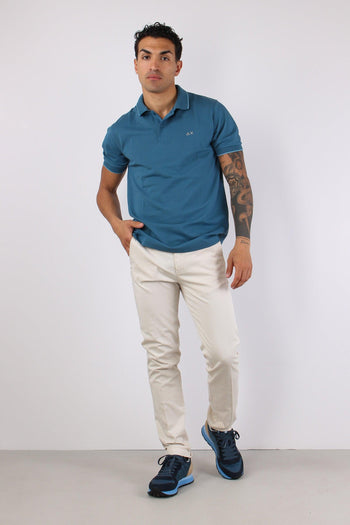 Polo Profilo Sottile Avio - 5