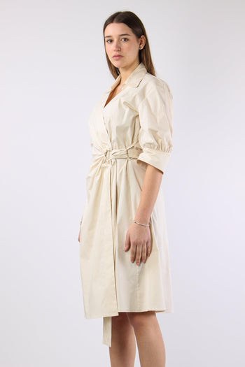 Aline Abito Midi Portafoglio Beige - 6