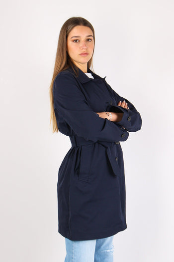 Verve Trench Monopetto Canva Navy Blue - 6
