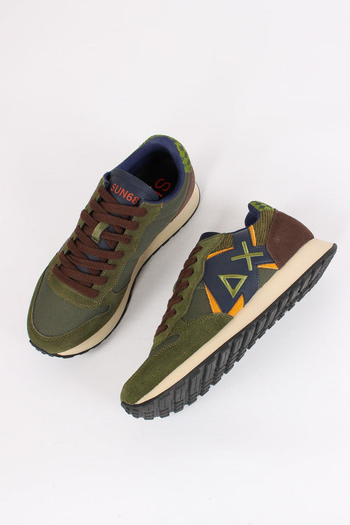 Sneakers Jaki Velluto Militare - 2